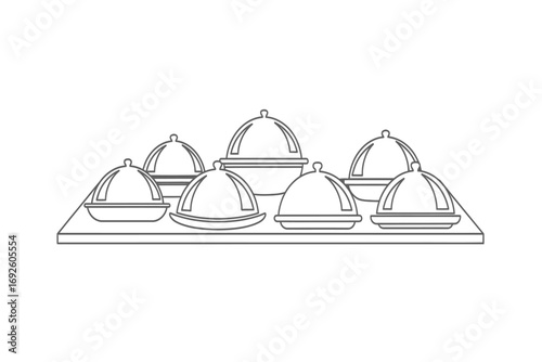 Ornate rectangular mirror with decorative floral frame on a white background view