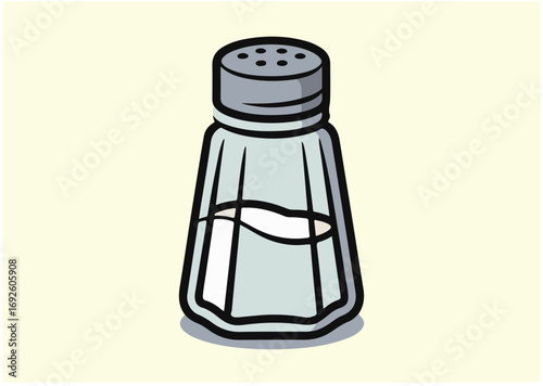 Salt shaker Icon, Salt shaker vector