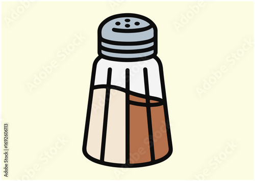 Salt shaker Icon, Salt shaker vector