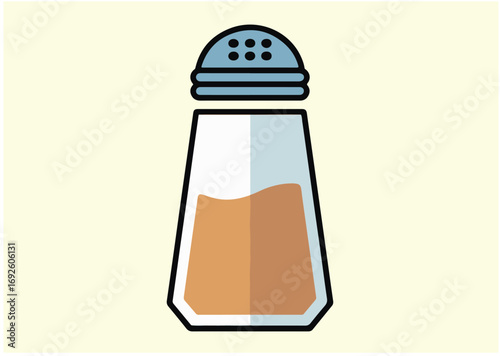 Salt shaker Icon, Salt shaker vector