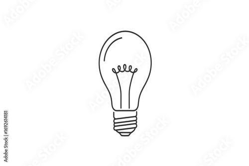 Illustration of a candelabra with seven lit candles on a white background simple design
