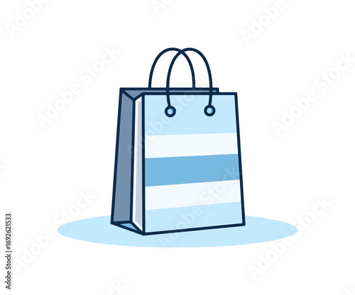 Shopping bag illustration