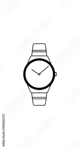 Simple watch illustration