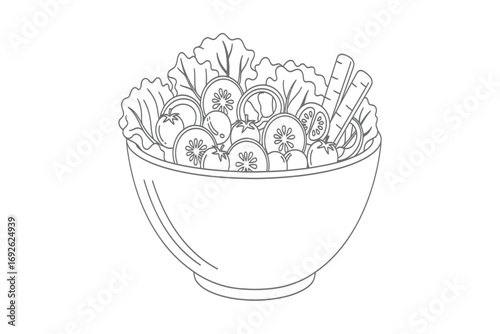 Illustration of two chairs draped in fabric with bows on a white background