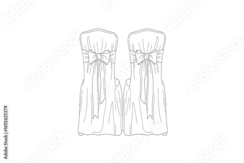 Floral frame with double border and flower and leaf decorations in black and white