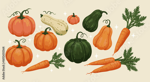 collection of vegetables
