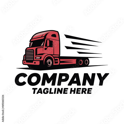 Transport Logo Design Vector 