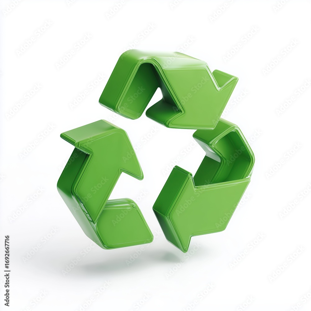 Obraz premium Recycling Symbol