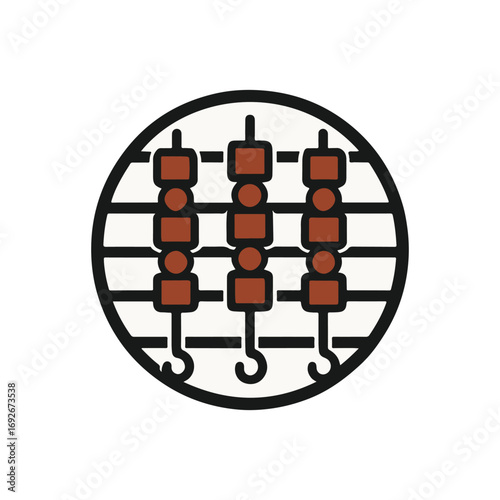 shish kebabs on a grill