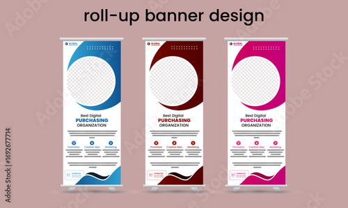 roll-up banner design 