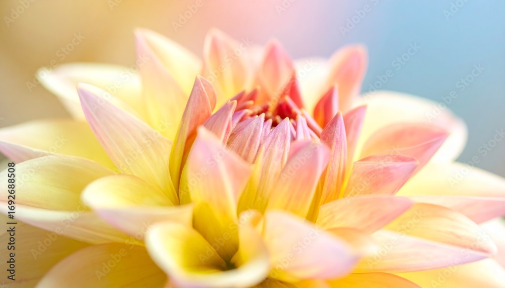 Fototapeta premium close up of dahlia flower