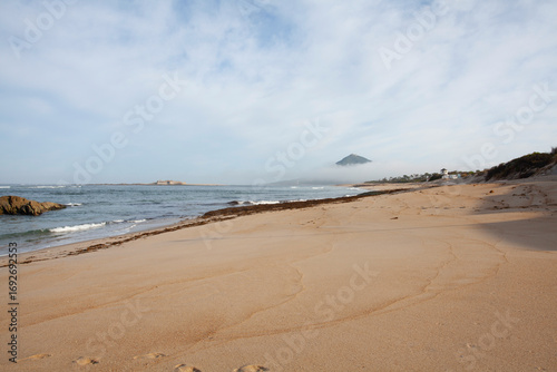 Landscape of Moledo beach in Portugal...1