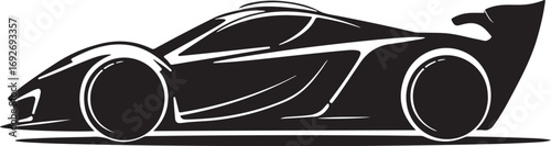 Modern Supercar Silhouette Collection