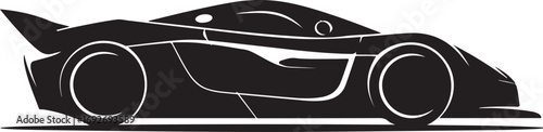 Modern Supercar Silhouette Collection
