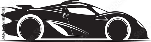 Modern Supercar Silhouette Collection