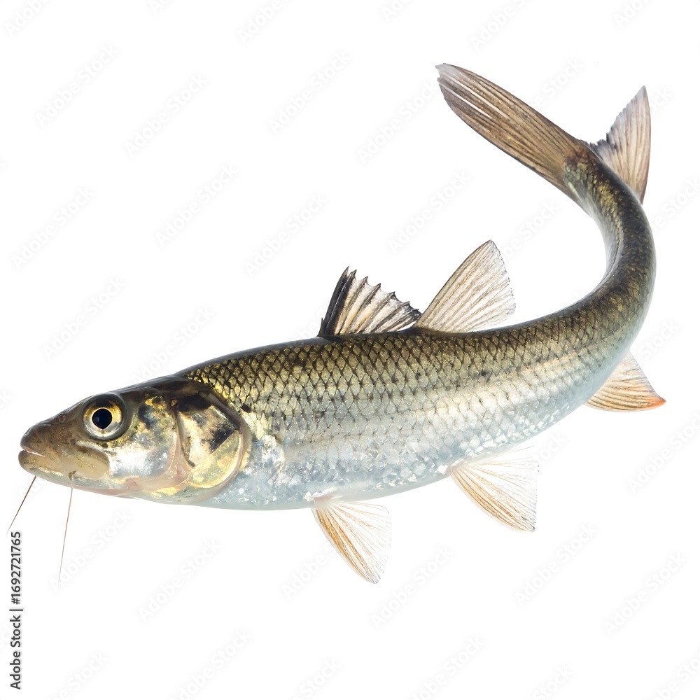 Fototapeta premium Fish, isolated on white