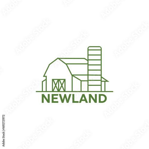 Old barn farm logo design, land logo, agro farm  logo, cattle logo, farmer logo, agriculture logo, cattle farm logo, horse farm logo