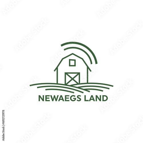 Old barn farm logo design, land logo, agro farm  logo, cattle logo, farmer logo, agriculture logo, cattle farm logo, horse farm logo