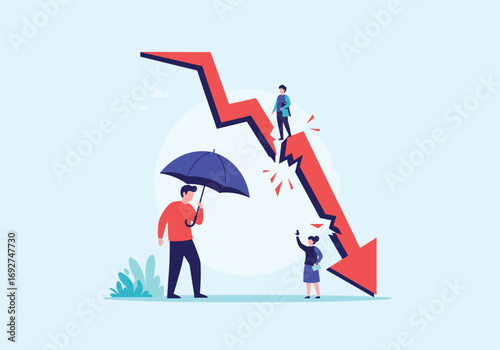 Financial downturn and economic uncertainty threatening businesses and individuals worldwide