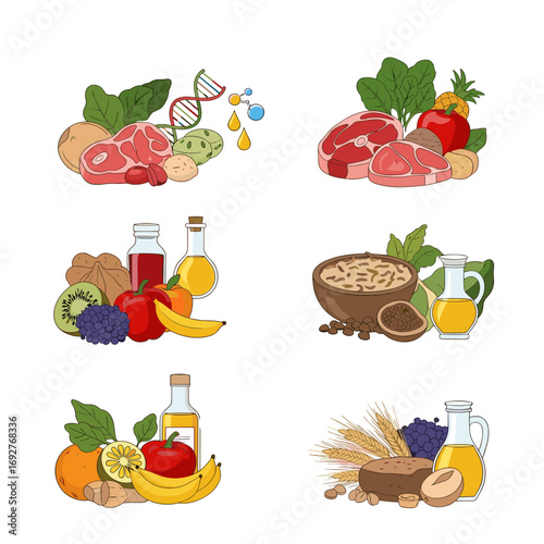 Exploring the essential nutrients found in various whole foods for optimal health