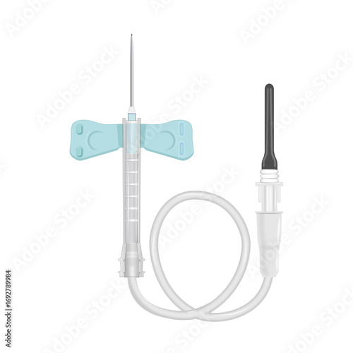 Butterfly Blood Collection Sets Illustration
