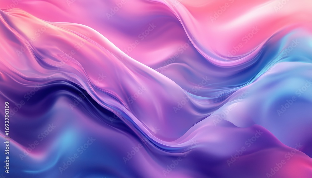 Obraz premium Modern Abstract Liquid Gradient Mesh Design With Bright Blend And Blurred Fluid Mix. Ideal For Web Covers, Ads, Posters, Brochures, And Flyers. Stylish Image.