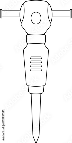 Hydraulic hand tool punching holes