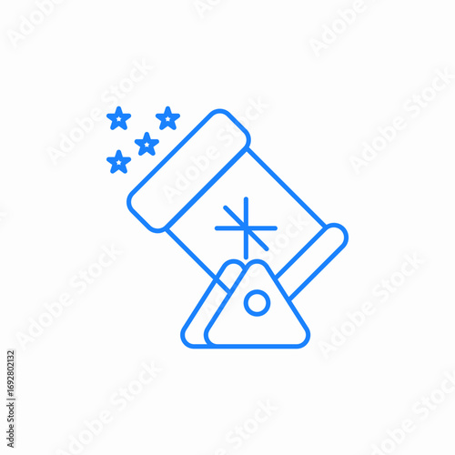 snow gun icon sign vector