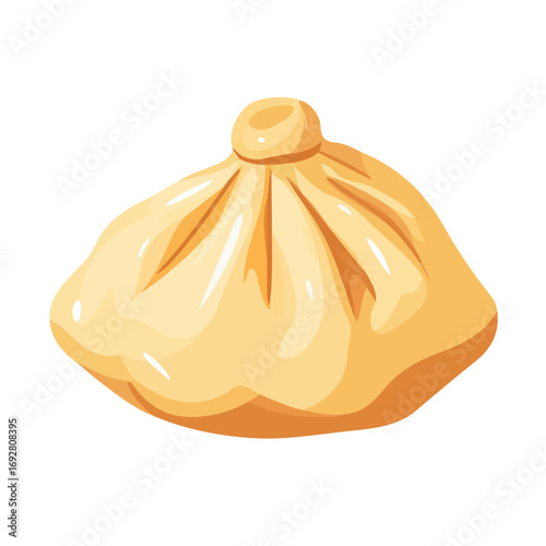 Manti, flat style 2D vector image, isolated on a white background