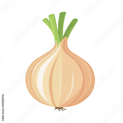 Minimal flat vector of a Savory, 2D icon-style illustration on white background