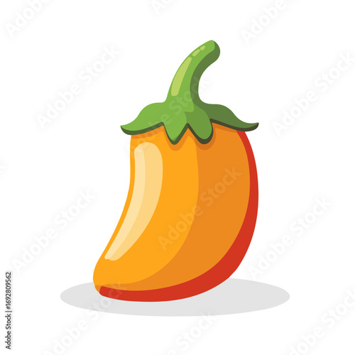 Minimal flat vector of a Ropa Vieja, 2D icon-style illustration on white background