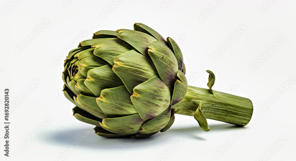 Fototapeta premium artichoke on a white background