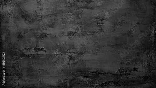 Dark grey textured concrete wall background. 