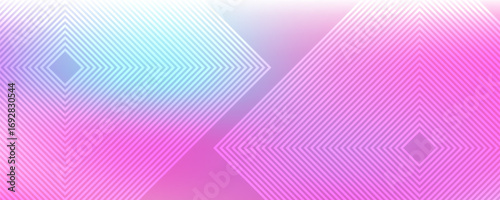 Colorful Abstract Geometric Pattern with Gradient Tones and Symmetric Lines.eps10