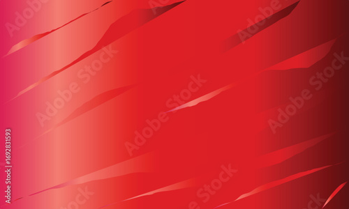 Beautiful Red Abstract Background Design With Dynamic Shapes