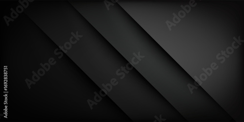 Black Abstract Diagonal Stripes Background. Modern trendy design in vector illustration