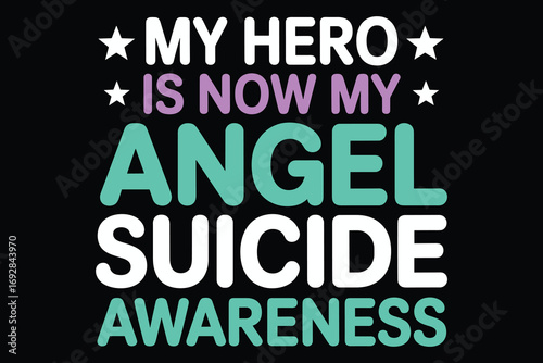 Suicide Awareness T-Shirt | Mental Health Matters Shirt | Prevention Ribbon Vector Tee