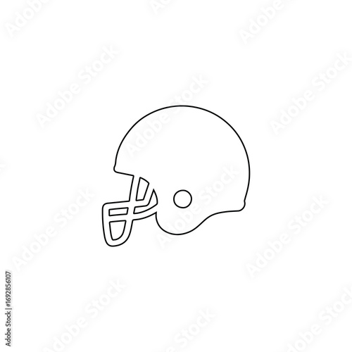 american football helmet
