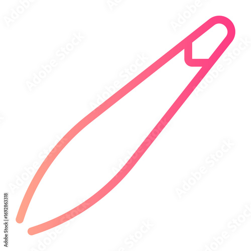 tweezers gradient icon