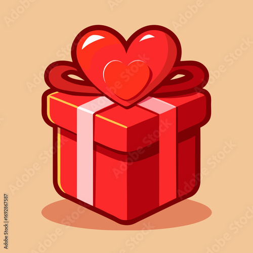 gift box with heart