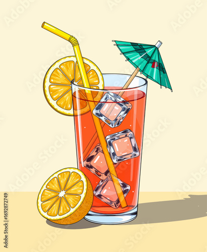 Refreshing Lemonade on a Sunny Day