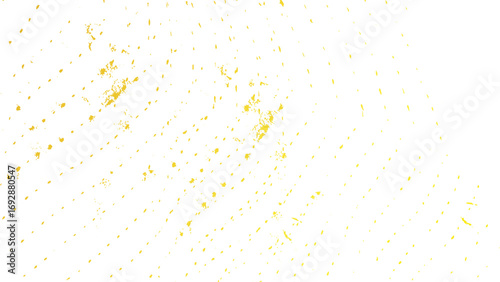 Abstract shimmering gold glitter element with sparkling effect