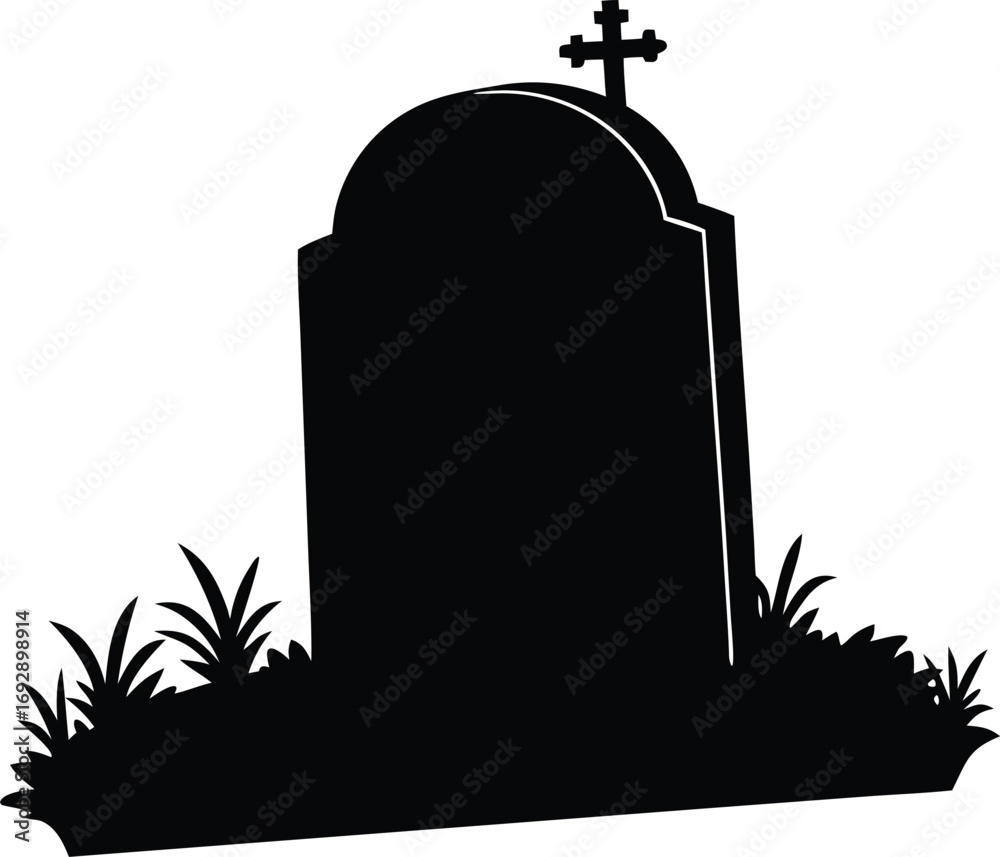 Fotografie memorial headstone vector design