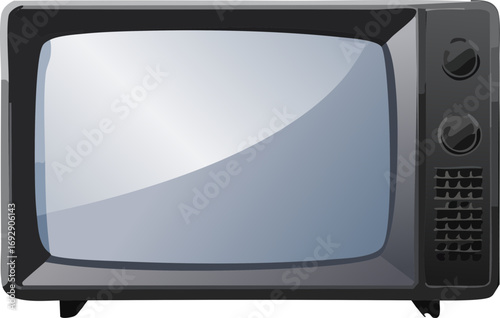retro tv set