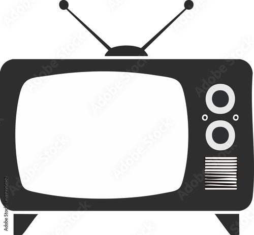 old tv set