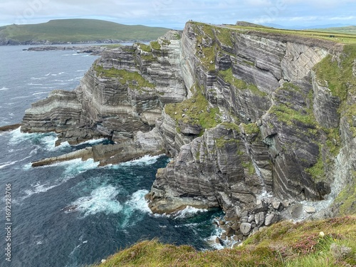Les falaises spectaculaires de Kerry, les Kerry Cliffs