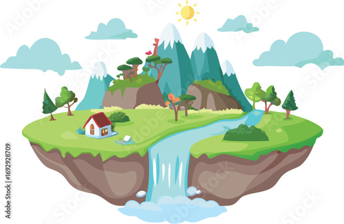 whimsical-vector-illustration-of-a-floating-island.eps