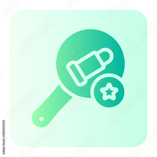 evidence gradient icon