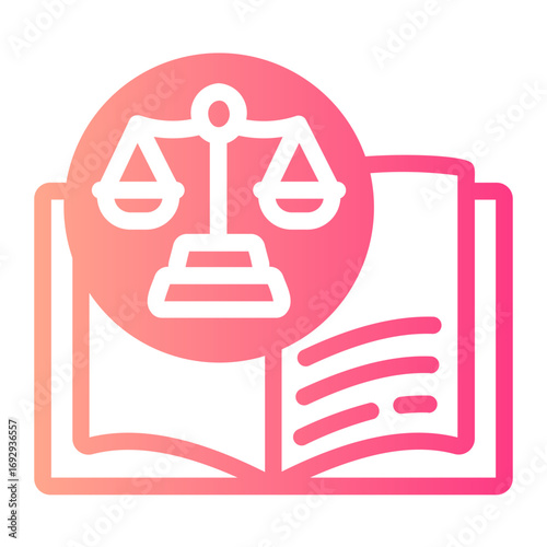 law gradient icon