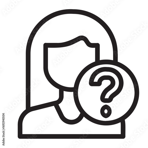 suspect line icon